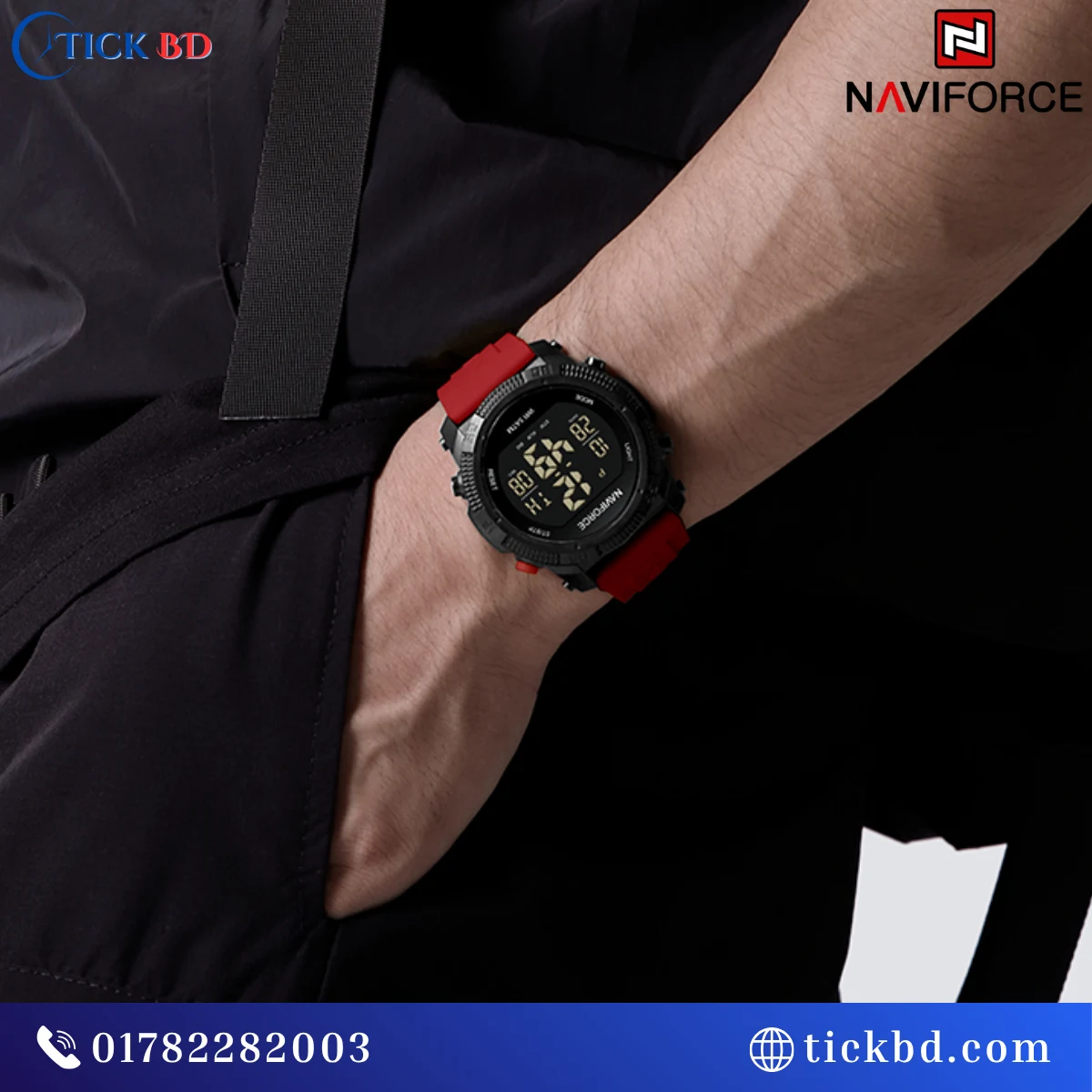 NAVIFORCE 7104 Digital Sports Watch