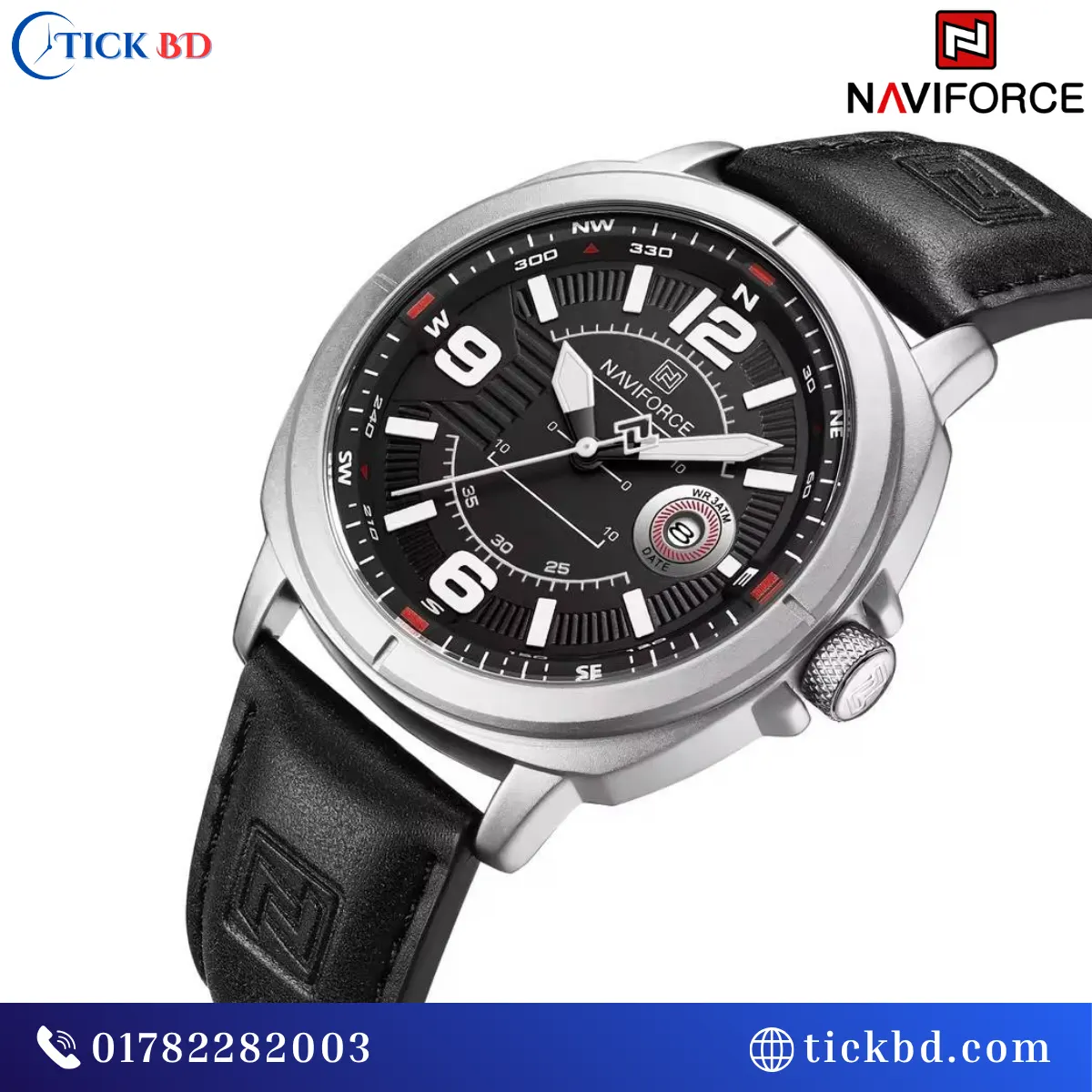 NAVIFORCE NF8078 Men's Sports Watch Best Price in Bangladesh