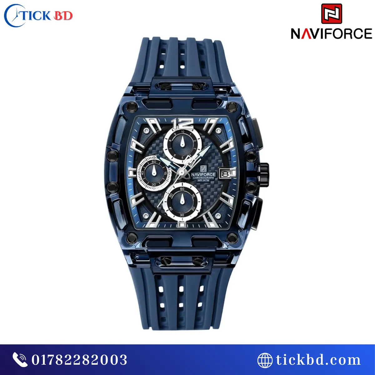 NAVIFORCE NF7105 Sports Chronograph Watch Best Prcie in Bangladesh