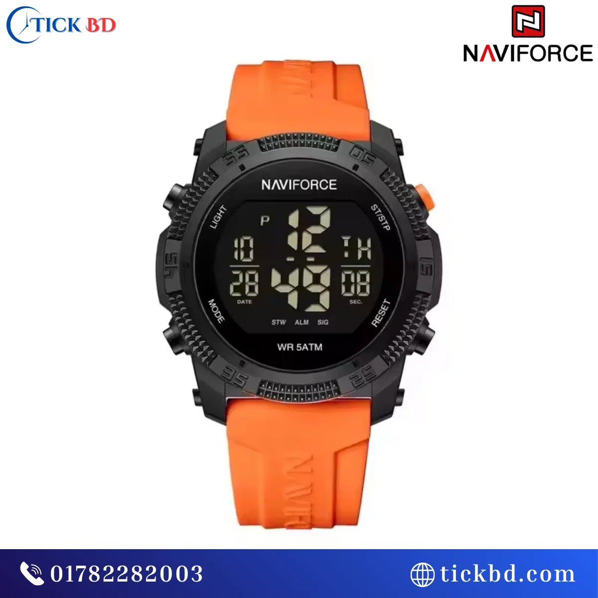 NAVIFORCE NF7104 Digital Sports Watch
